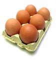 Free Half Dozen Of Eggs Royalty Free Stock Photo - 2563055