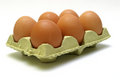 Free Half Dozen Of Eggs Stock Photo - 2563080