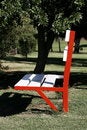 Free Bench In A Park Royalty Free Stock Image - 2564906