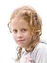 Free Little Girl Isolated Stock Photography - 2571172