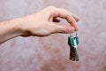 Free Keys In The Hand Stock Photography - 2589062