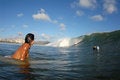 Free Watching Surfer Royalty Free Stock Photography - 2592157