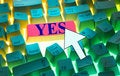 Free Keyboard-YES Stock Photos - 2593043