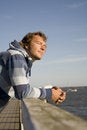 Free Man Outdoors Relaxing Royalty Free Stock Photos - 2607318