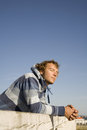Free Man Outdoors Relaxing Stock Photo - 2607320