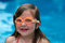 Free Girl Swimming With Goggles Stock Photography - 2608202