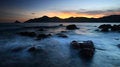 Free Sunset Seaside View Stock Photography - 26008292
