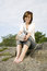 Free Woman Holding A Present Stock Image - 2619121