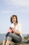 Free Woman Holding A Present Stock Photo - 2619170