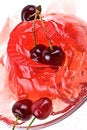 Free Jelly Sweet Cherry Background Stock Image - 2626431