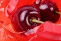 Free Jelly Sweet Cherry Background Royalty Free Stock Photos - 2626458