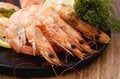 Free Shrimps Cooked In Shell Royalty Free Stock Photos - 2627038