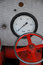 Free Pressure Gauge And Handle Stock Photography - 2621742
