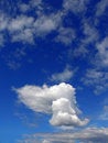 Free Sky With Fluffy Clouds Royalty Free Stock Image - 2646976