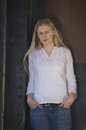 Free Serious Blond Woman Royalty Free Stock Photos - 2647918