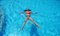 Free Swimming In The  Pool Stock Photo - 2649890