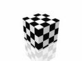 Free B&w Box On Mirror Royalty Free Stock Photography - 2650297