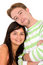 Free Young Couple Smiling Stock Image - 2653061