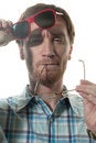 Free Changing Glasses Royalty Free Stock Photography - 2662707