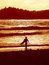 Free Sunset Surfer 2 Royalty Free Stock Photos - 2660868