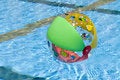 Free Inflatable Ball In Pool Royalty Free Stock Photos - 2684198