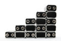 Free Batteries Forming Stairs Stock Photos - 2684413
