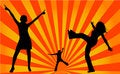Free Silhouettes Illustrtion Royalty Free Stock Photo - 2686435
