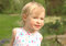 Free Little Blonde Girl Outside Stock Images - 2687584