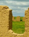 Free Farm Ruins In Steppe Royalty Free Stock Photo - 2696385