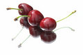 Free Cherries On The Mirror Royalty Free Stock Photography - 2696527