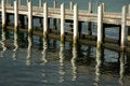Free Jetty Reflection Royalty Free Stock Images - 2698899