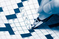 Free Peace Crossword Royalty Free Stock Image - 274906
