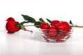 Free Fresh Strawberries And Rose Royalty Free Stock Photo - 2704275