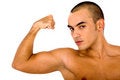 Free Fit Man Showing Off His Muscle Stock Photo - 2707880