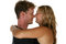 Free Caucasian Couple Give A Happy Royalty Free Stock Image - 2703876