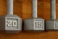 Free Selective Focus Dumbells Stock Images - 2714474