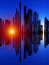 Free City Of The Soundwave 3 Royalty Free Stock Photo - 2717205