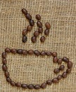 Free Outline Of Coffee Cup Royalty Free Stock Image - 2721226