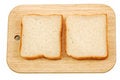 Free Two Pieces Toast Bread Royalty Free Stock Images - 2725249