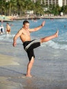 Free Fun On The Beach Royalty Free Stock Image - 2727496