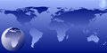 Free World On World Graphic Royalty Free Stock Photo - 2730205