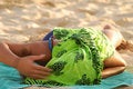 Free Covered Sun Tan Royalty Free Stock Photos - 2739418