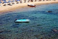Free Beach Boats Royalty Free Stock Photo - 2743985