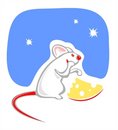 Free Mouse And Cheese Stock Photography - 2746212