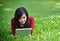 Free Pretty Woman Using Tablet Royalty Free Stock Photography - 27473857