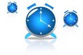 Free The Blue Clock Royalty Free Stock Image - 2750466