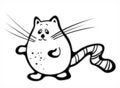 Free Black-and-white Cat 2 Stock Photo - 2751840