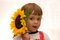 Free Girl With Sunflower Royalty Free Stock Photos - 2764488