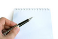 Free Hand, Pen And Note Stock Photos - 2792793