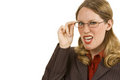 Free Angry Businessperson Royalty Free Stock Photography - 2802627